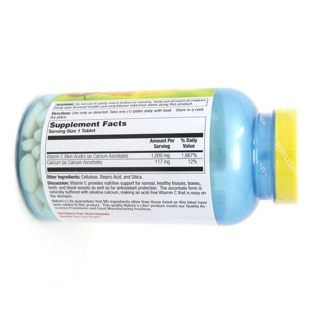 Nature'S Life C-1,000 Ascorbate | 250 Ct