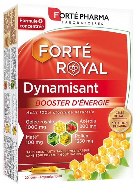 Forte Pharma Forte Royal Royal Jelly Energizing 20 Phials