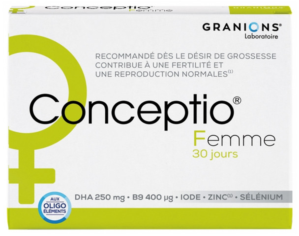 Granions Conceptio Woman 30 Capsules and 30 Softgels