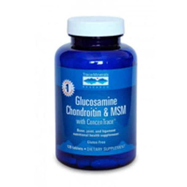Glucosamine/Chondroitin/MSM 120 Tabs by Trace Minerals
