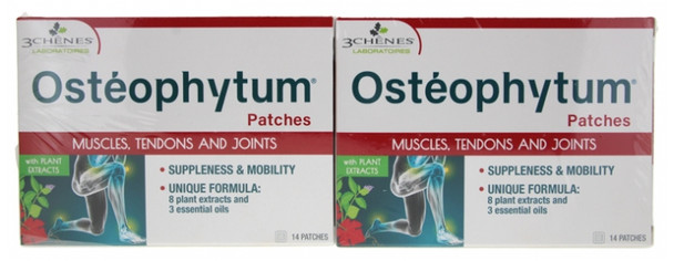 Les 3 Chenes Osteophytum Patches 2 x 14 Patches