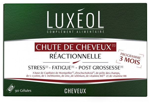 Luxeol Reactive Hair Loss 90 Capsules