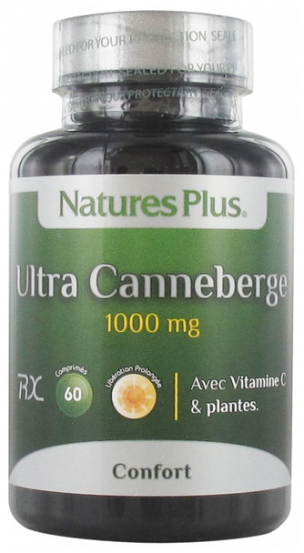 Natures Plus Ultra Cranberry 1000 mg 60 Tablets