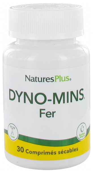 Natures Plus Dyno-Mins Iron 30 Scored Tablets