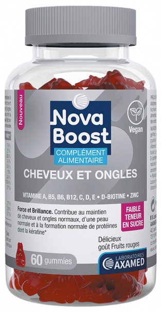 Nova Boost Hair and Nails 60 Gummies