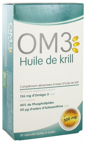 OM3 Krill Oil 30 Capsules