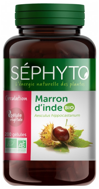 Sephyto Horse Chestnut Organic 200 Capsules