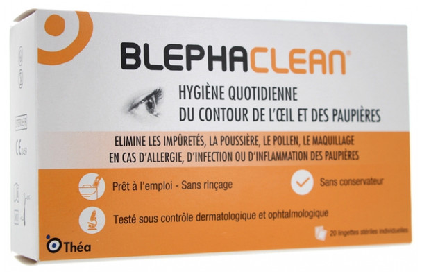 Thea Blephaclean 20 Wipes