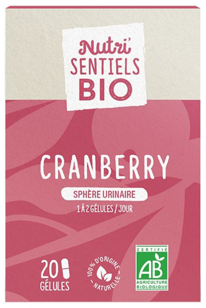 Vitavea Nutri'SENTIELS BIO Cranberry 20 Capsules