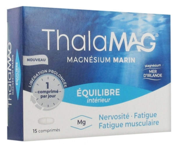 Laboratoires IPRAD Thalamag Marine Magnesium Inner Balance 15 Tablets