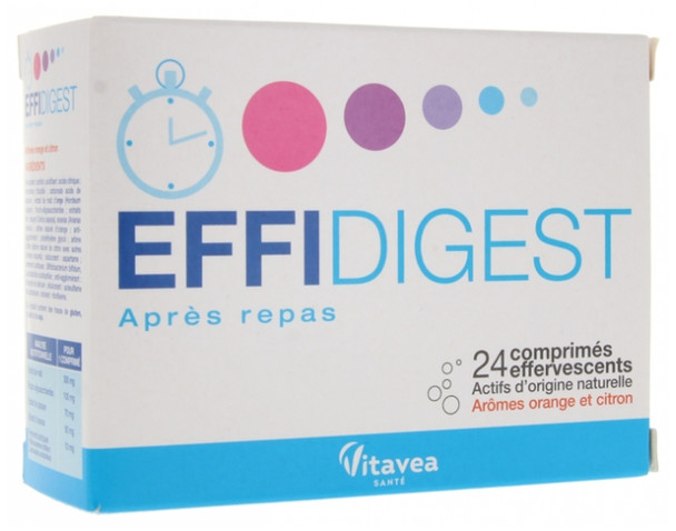 Vitavea Effidigest After Meal 24 Effervescent Tablets