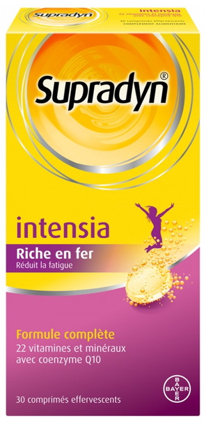 Supradyn Intensia 30 Effervescent Tablets