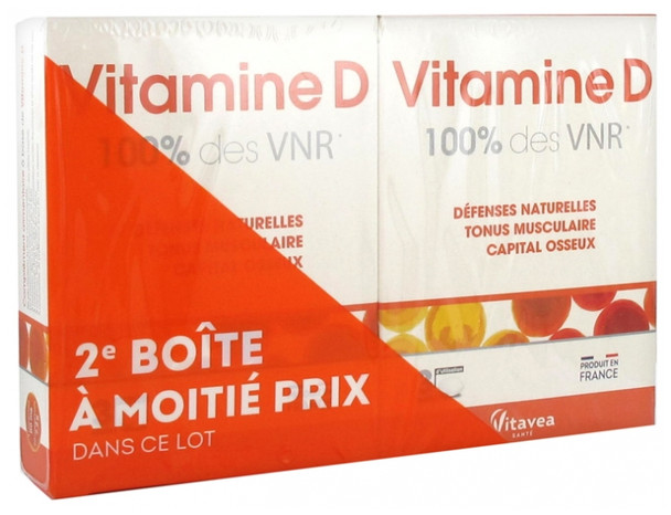 Vitavea Vitamin D 2 x 90 Tablets