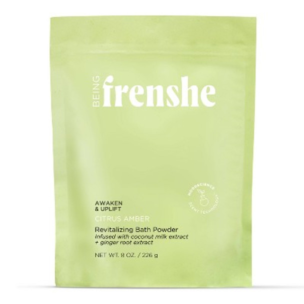 Being Frenshe Revitalizing and Hydrating Bath Soak with Coconut Milk & Gardenia - Citrus Amber - 8oz