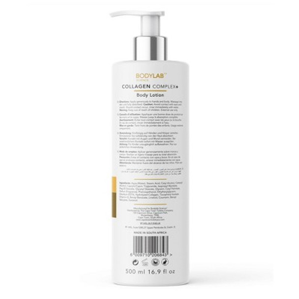 Bodylab Science Collagen Complex Suppleness, Nourishment and Rejuvenation Body Lotion - 16.9 fl oz