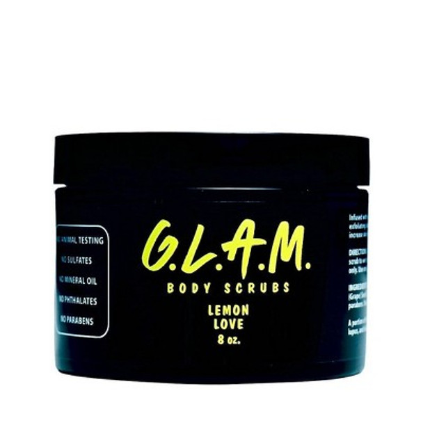 G.L.A.M. Body Scrubs Lemon Love Body Scrub - 8oz