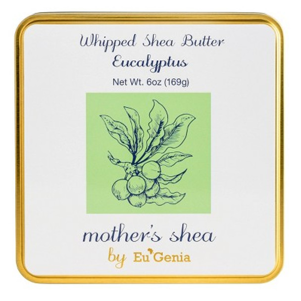 mother's shea Whipped Body Butter - Eucalyptus - 6oz