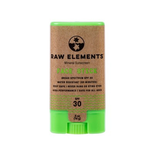 Raw Elements Mineral Sunscreen Face Stick - SPF 30 - 0.6oz