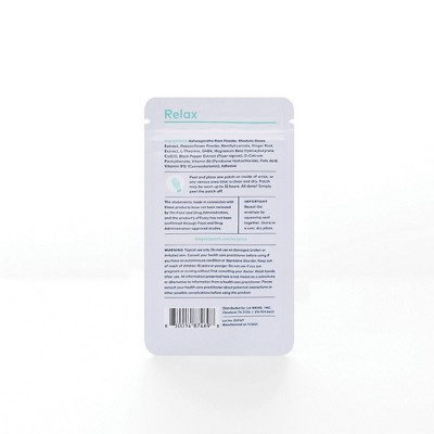 The Good Patch Relax Plant Patch - 4ct