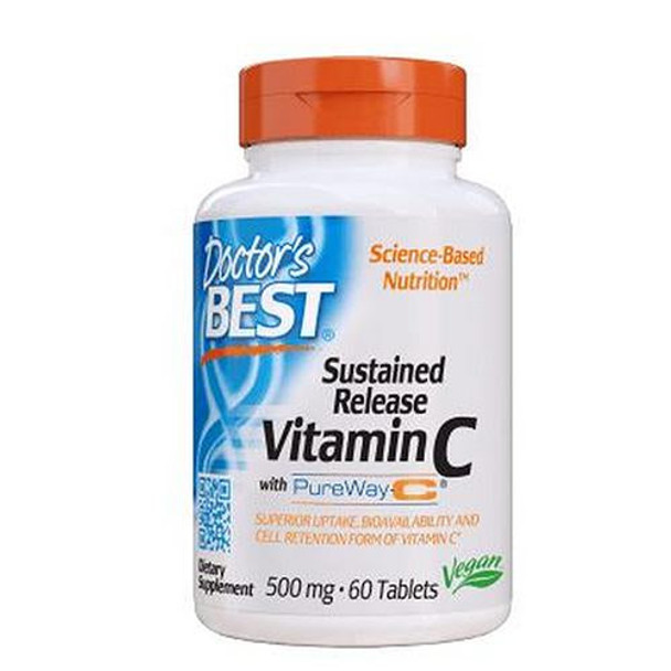 Sustained Release Vitamin C With Pureway-C 60 Tabs By Doctors Best