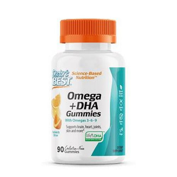 Omega 3 + Dha Gummies 60 Gummies By Doctors Best