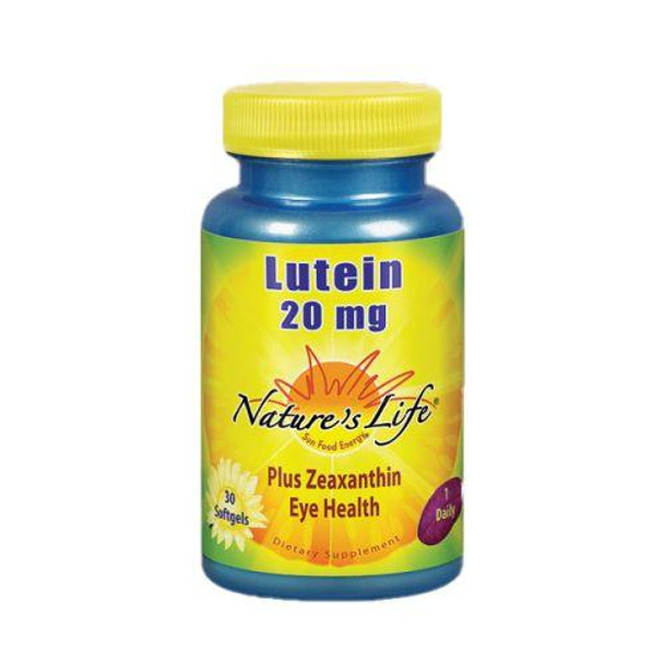 Lutein 30 Softgels By Nature'S Life