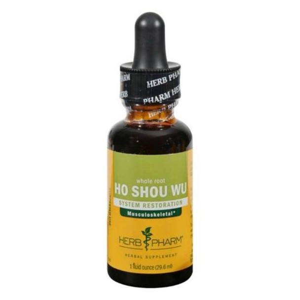 Ho Shou Wu 1 Oz - Herb Pharm - 3 Pack