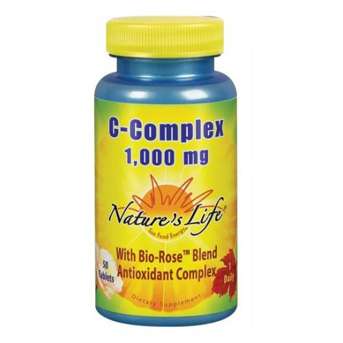 Nature's Life C-Complex, 1000 mg, 50 tabs