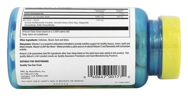 Nature's Life C-Complex, 1000 mg, 50 tabs