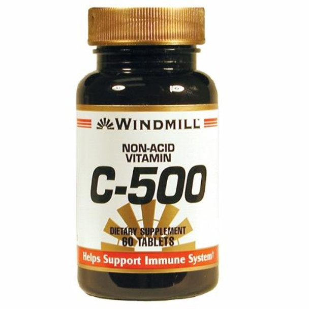 Vitamin C Non-Acid 60 Tabs By Windmill Health Products