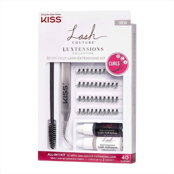 KISS Lash Couture Luxtensions Collection Faux Lash Extension Kit - 40ct