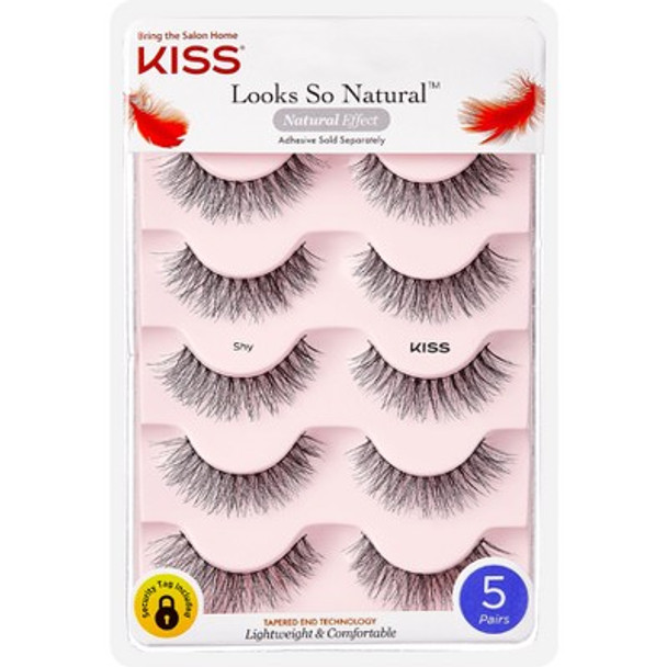 KISS Looks So Natural False Eyelashes - 5 Pairs