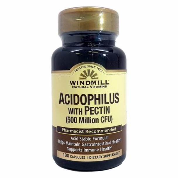 Acidophilus With Pectin 100 Caps By Windmill Health Products-1656704198