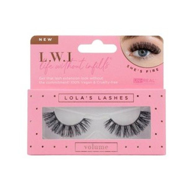 Lola's Lashes L.W.I She's Fire Strip Eyelashes