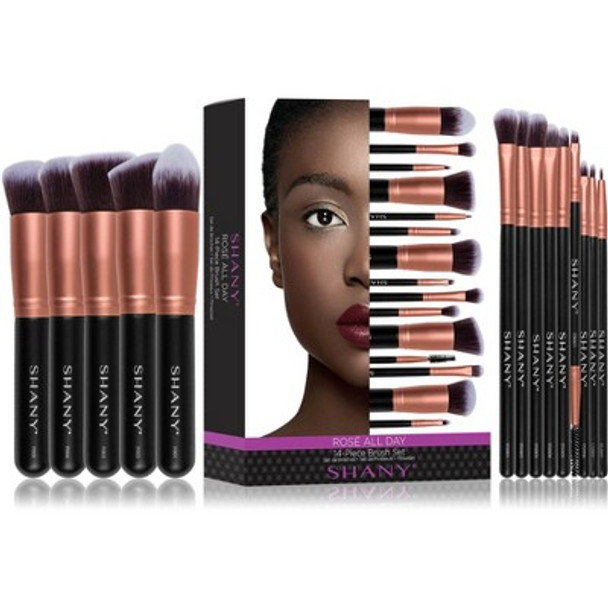 SHANY Professional Makeup Brush Set - 14 pieces