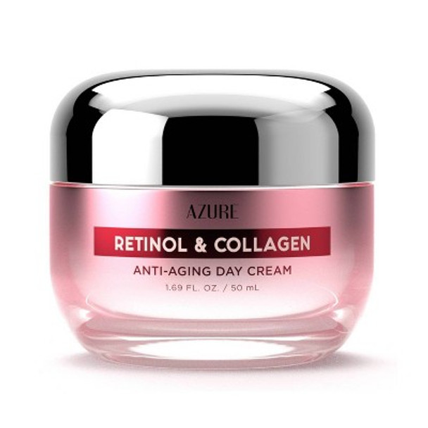 Azure Skincare Retinol and Collagen Day Cream - 1.69 fl oz