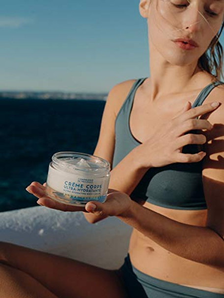 Compagnie de Provence Body Cream Extra Pure - Velvet Seaweed - 6.7 Fl Oz Glass Jar