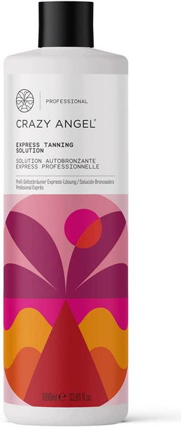 Crazy Angel Professional Express Spray Tanning Solution (1 Litre)
