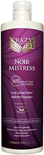 Crazy Angel Noir Mistress 16 Percent DHA Salon Spray, 1000 ml