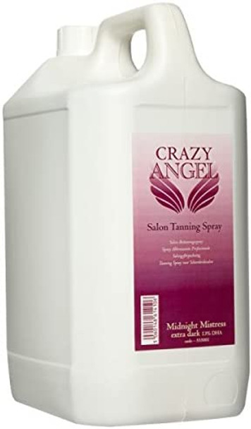 CRAZY ANGEL TAN SOLUTION MIDNIGHT MISTRESS (DARK) - 13% DHA 4000ml