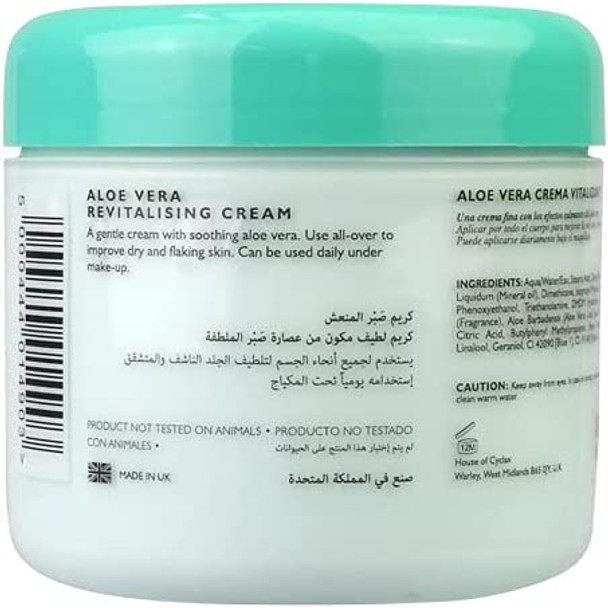 Cyclax Nature Pure Aloe Vera Revitalising Cream 300ml (Pack of 3)