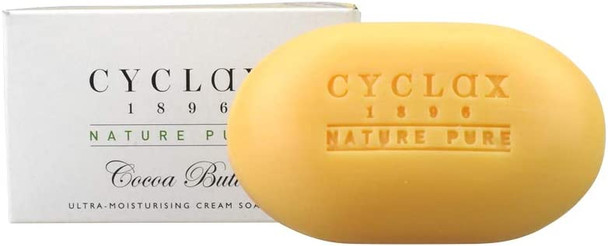 Cyclax Nature Pure Cocoa Butter Ultra Moisturising Soap 90g (Pack of 6)