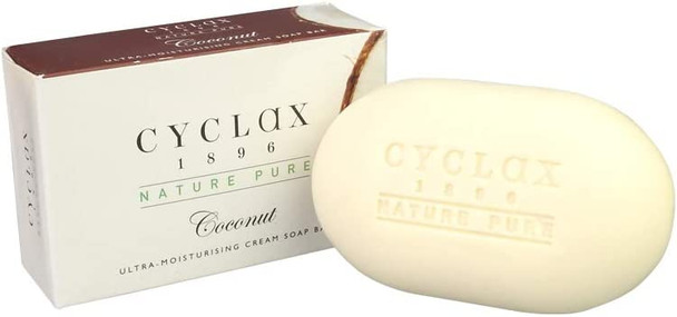 Cyclax Nature Pure Coconut Ultra Moisturising Soap 90g (Pack of 6)