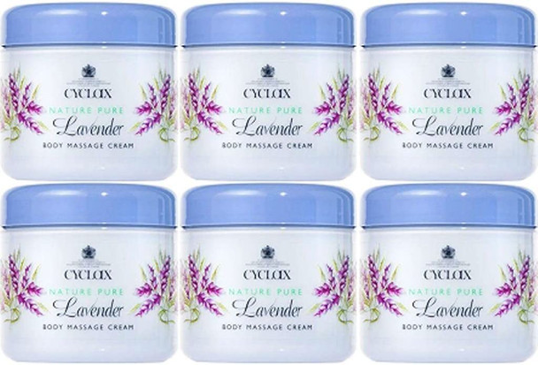 TWELVE PACKS Cyclax Lavender Body Massage Cream 300ml