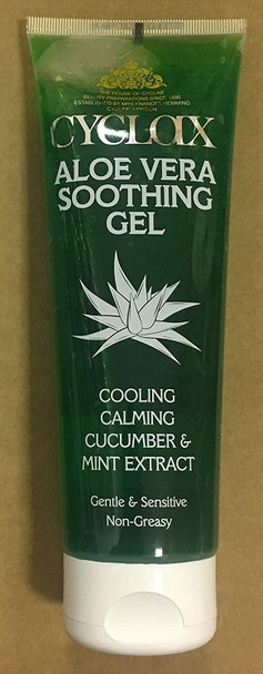 CYCLAX Aloe Vera Soothing Gel (Gentle & Sensitive) Non-Greasy 250ml