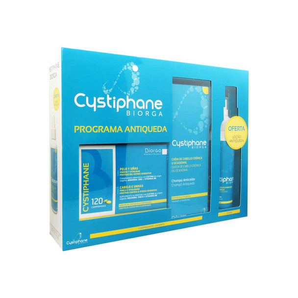 Cystiphane Hairloss Program Tablets + Shampoo + Lotion