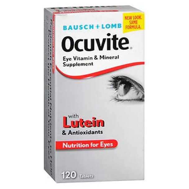Bausch And Lomb Ocuvite Eye Vitamin & Mineral Supplement Tablets 120 Tabs By Bausch And Lomb