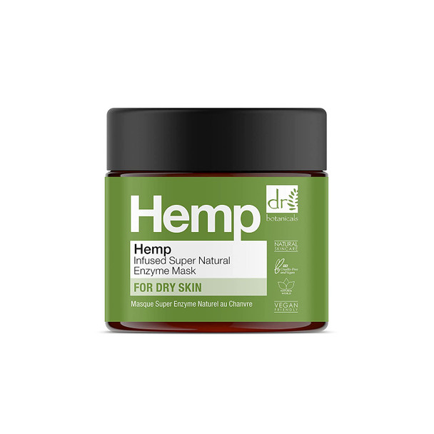 Dr Botanicals Hemp Infused Super Natural Enzyme Mask 60ml