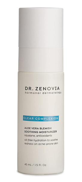 Dr. Zenovia Aloe Vera Blemish Soothing Moisturizer Lotion - Aloe Vera Gel For Face - Face Moisturizer For Redness, Texture, Acne, Tone - Aloe Vera Gel for Skin