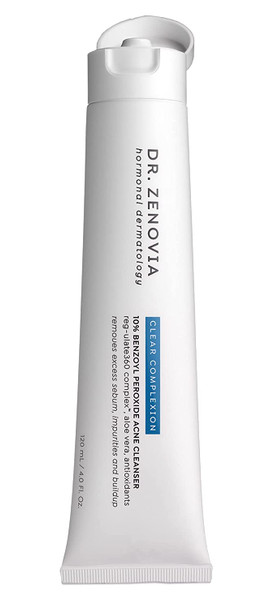 10% Benzoyl Peroxide Acne Cleanser - Hormonal Acne Treatment
